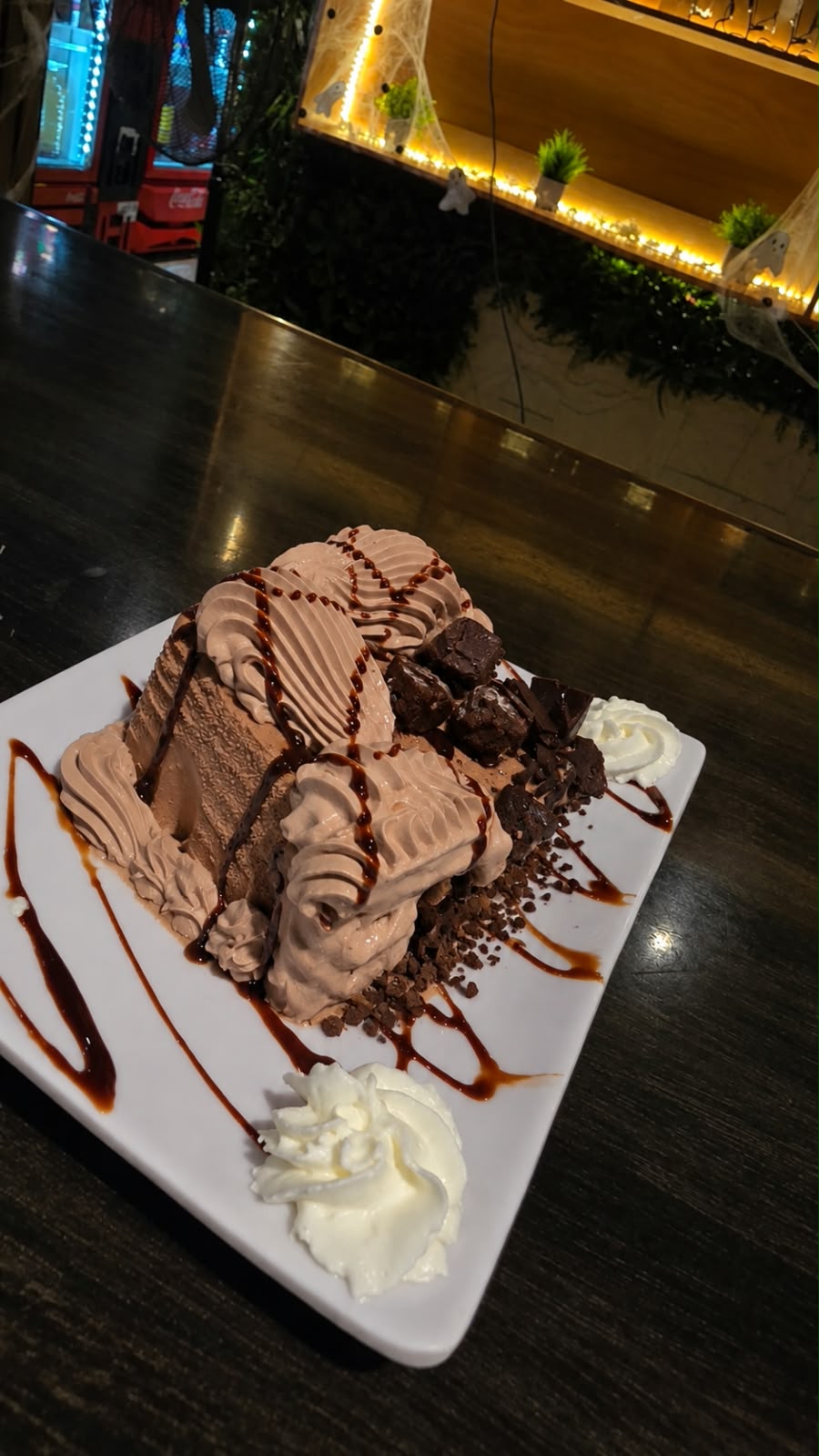 Helado chocolate