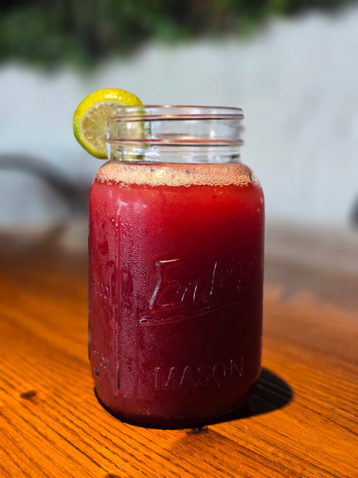 Limonada de Frutos Rojos