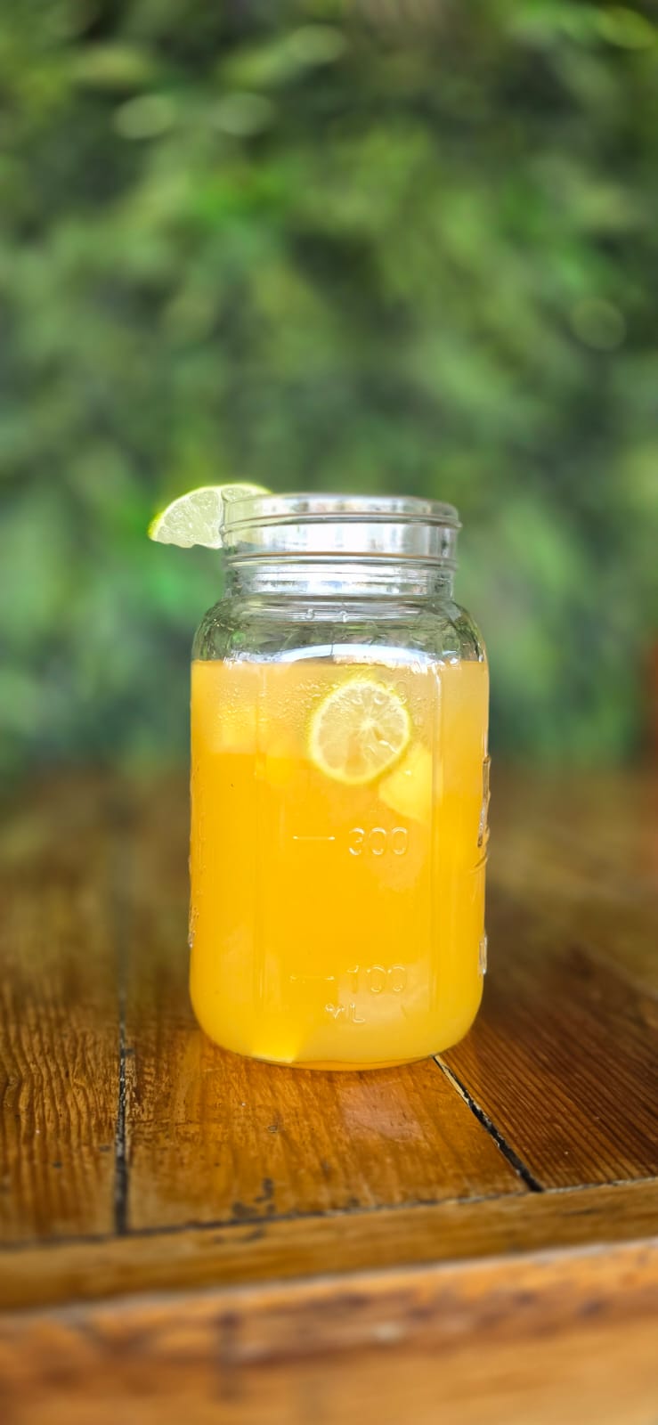 Agua de fresa