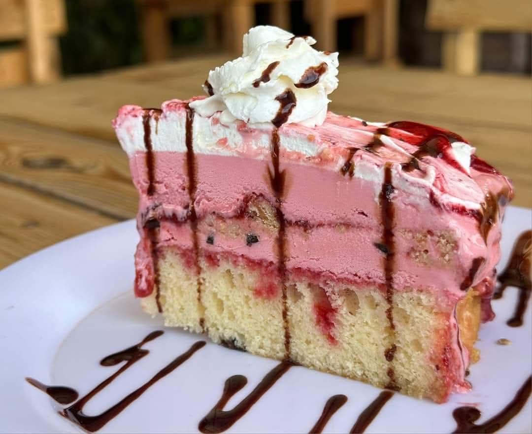 Pastel de Nieve Fresa